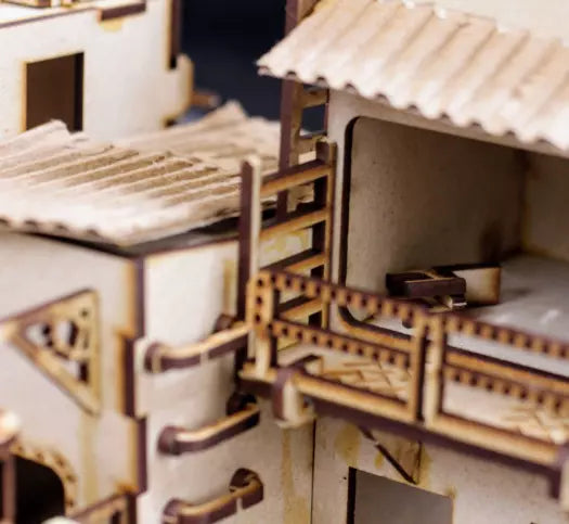 War Gaming Wooden Terrain