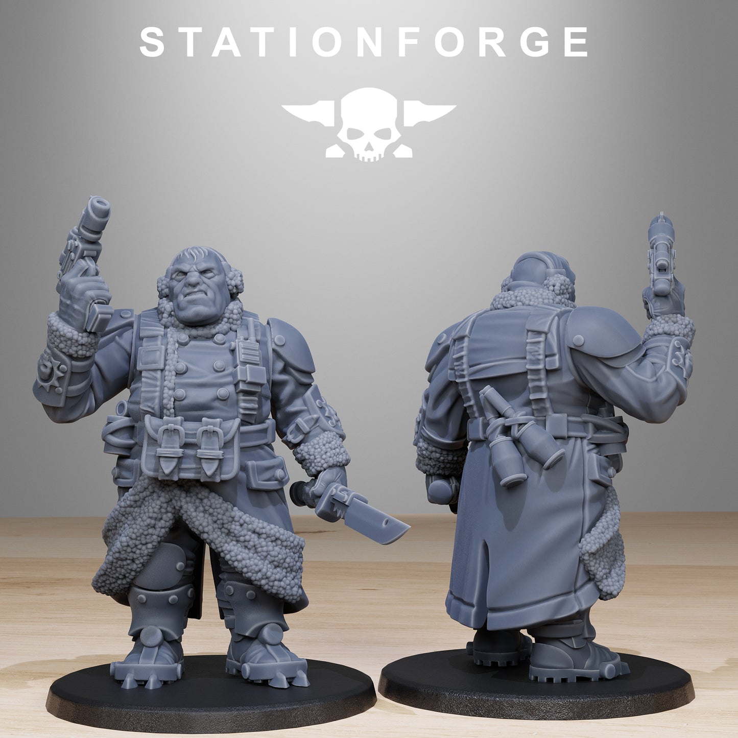 GrimGuard Frostwatch Mutants Miniatures - Station Forge Figures