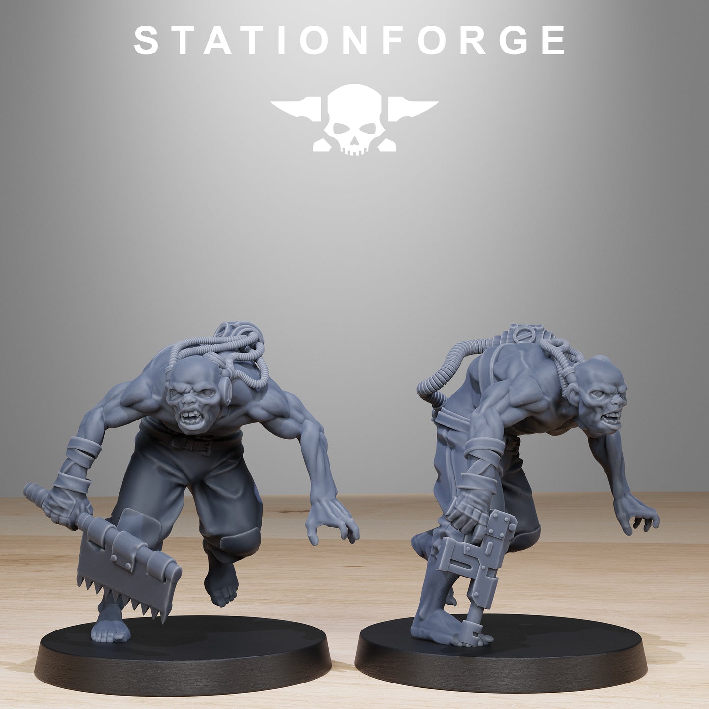 The Corrupted Guard Wretched from Station Forge 32mm