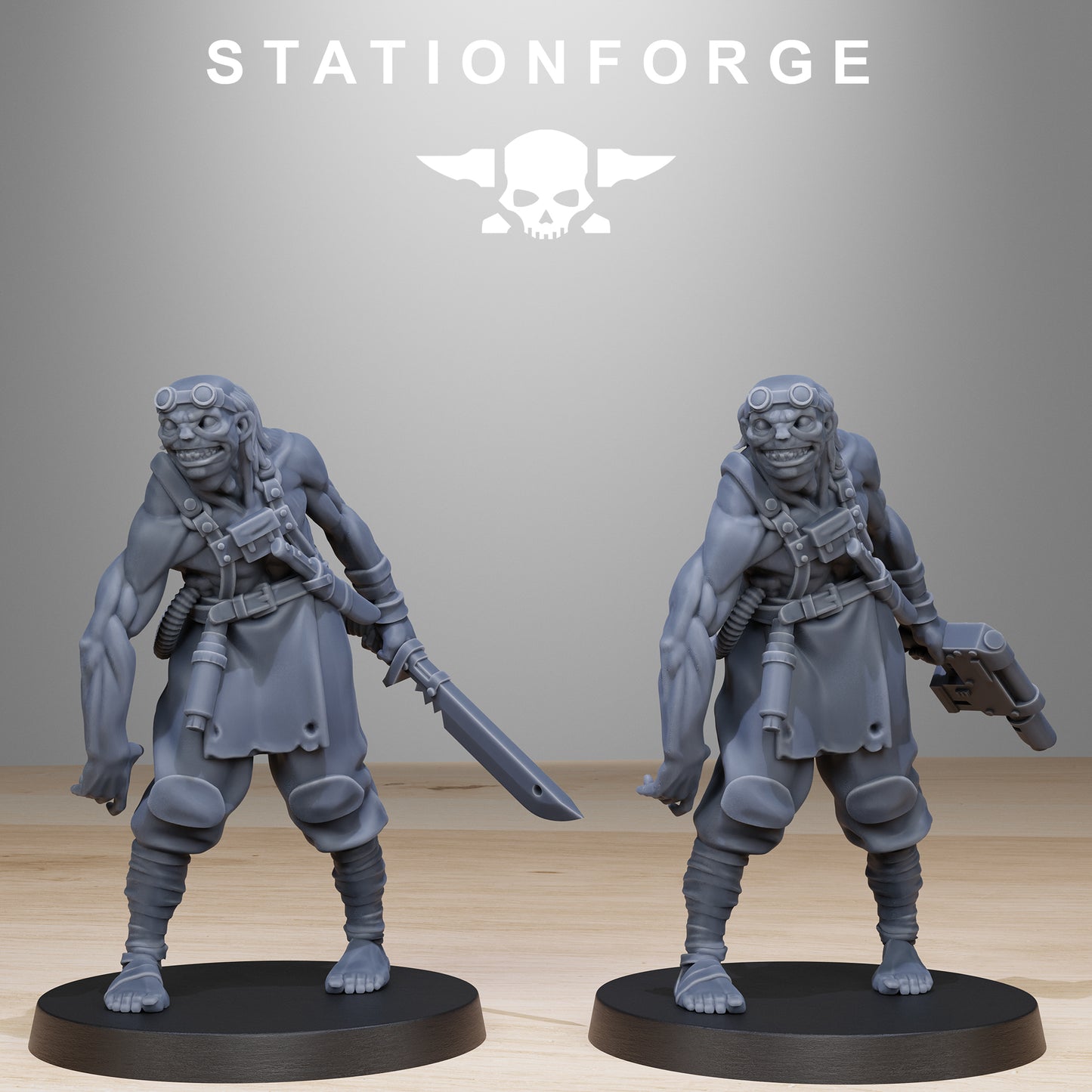 The Corrupted Guard Wretched from Station Forge 32mm
