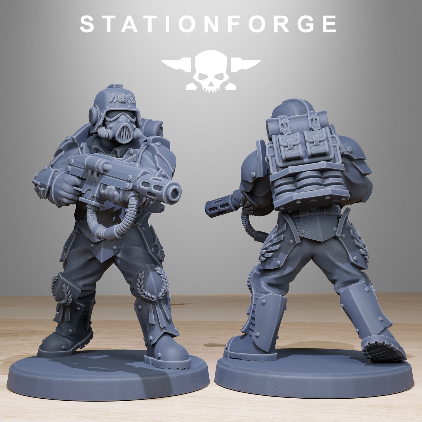GrimGuard Elites Miniatures - Station Forge Figures