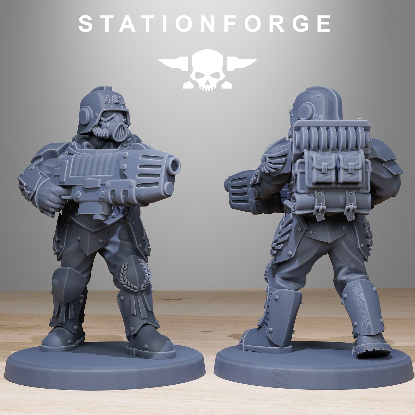 GrimGuard Elites Miniatures - Station Forge Figures