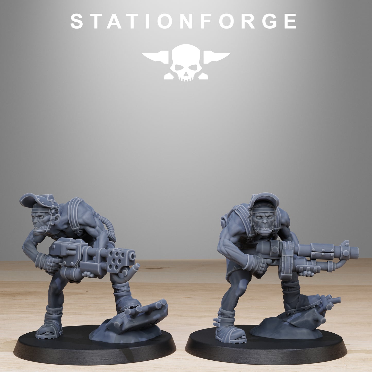 The Corrupted Guard Wretched from Station Forge 32mm
