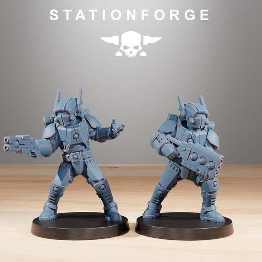 Tarion Clone Infantry from Station Forge, Table top gaming.