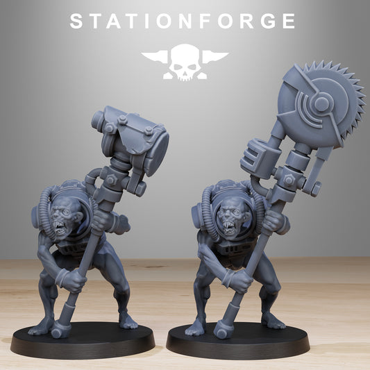 The Corrupted Guard Wretched from Station Forge 32mm