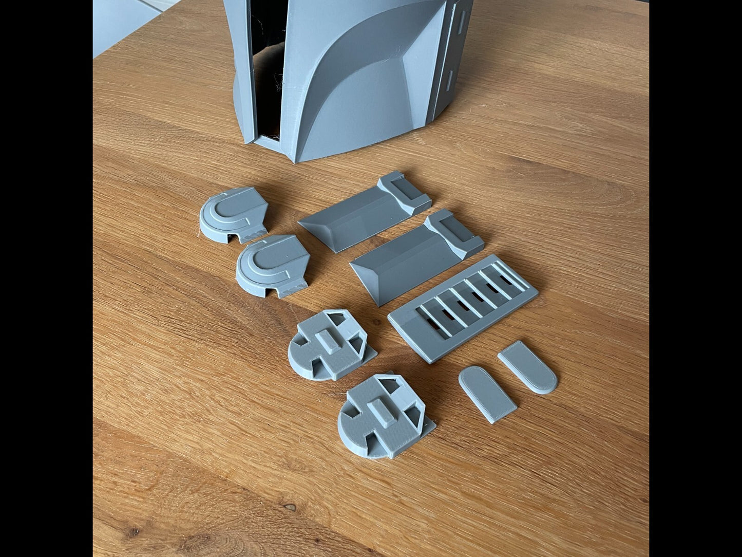 Star Wars Din Djarin Inspired Helmet - 3D Printed - Mandalorian