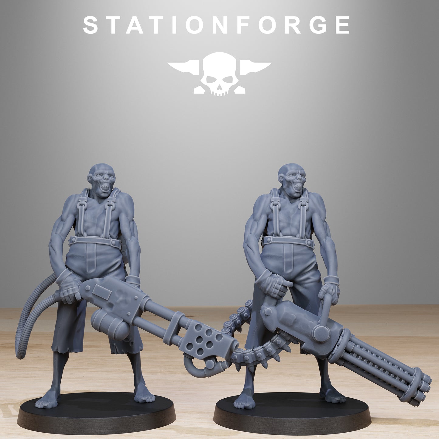 The Corrupted Guard Wretched from Station Forge 32mm