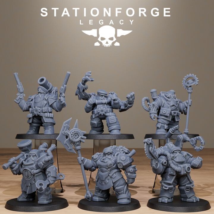The Ironvale Leaders from Station Forge Legacy INC BASES + FREE POST