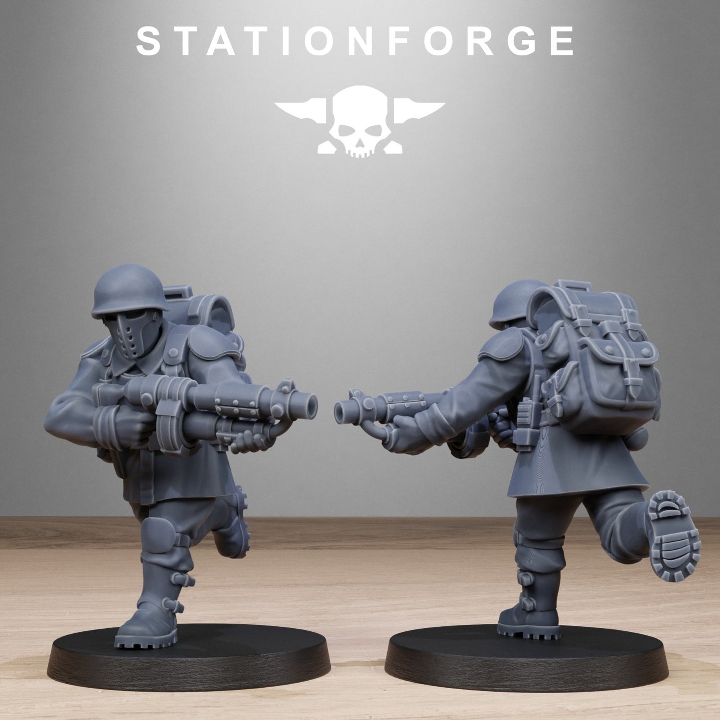 The FreeGuard Builder Kit from Station Forge 32mm. FREE BASES AND POST