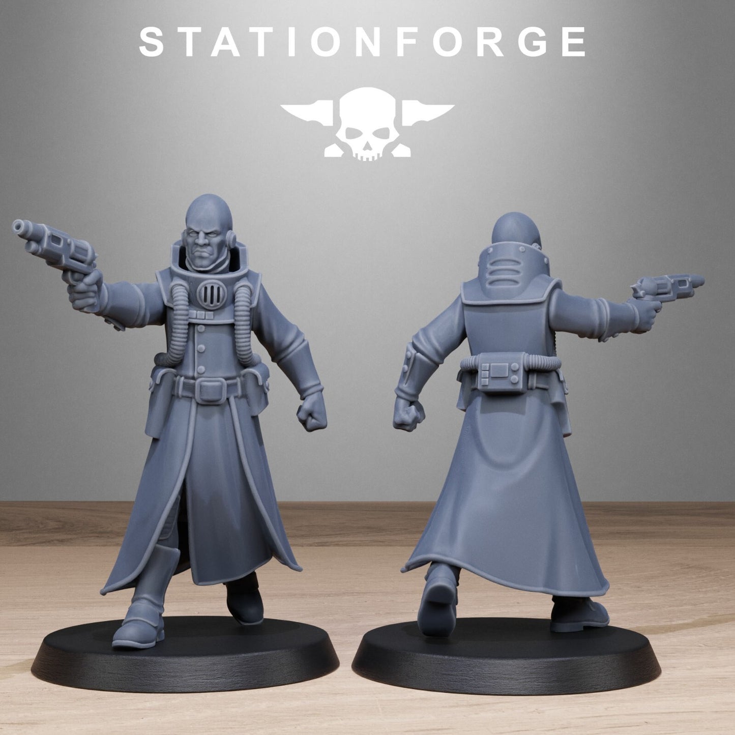 The GrimCorp Seers from Station Forge 32mm INC BASES + FREE POST