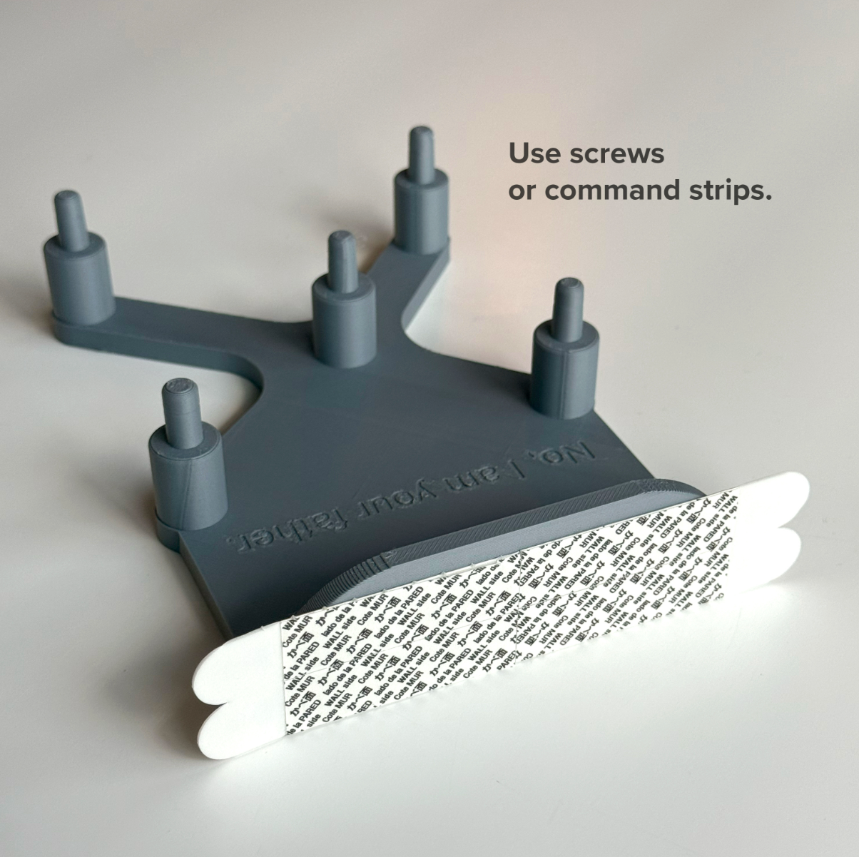 3D printed wall mount for Hasbro Bespin Duel Diorama