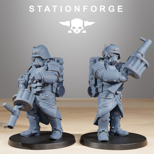 Station Forge Grim Guard Tinkers and bases 32mm