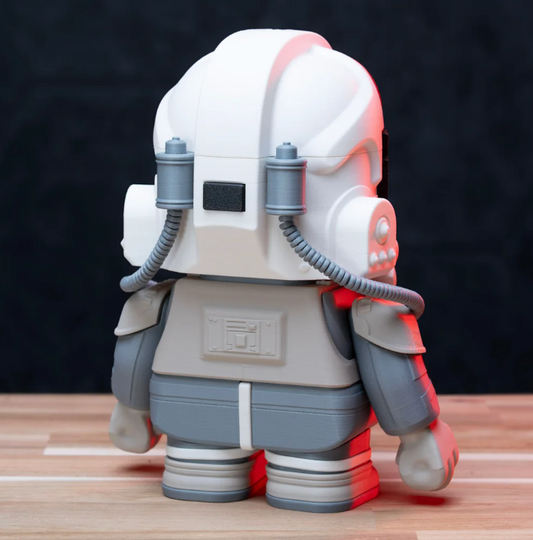 3D Printed AT-AT Driver - Star Wars Kit Figure 6.5"