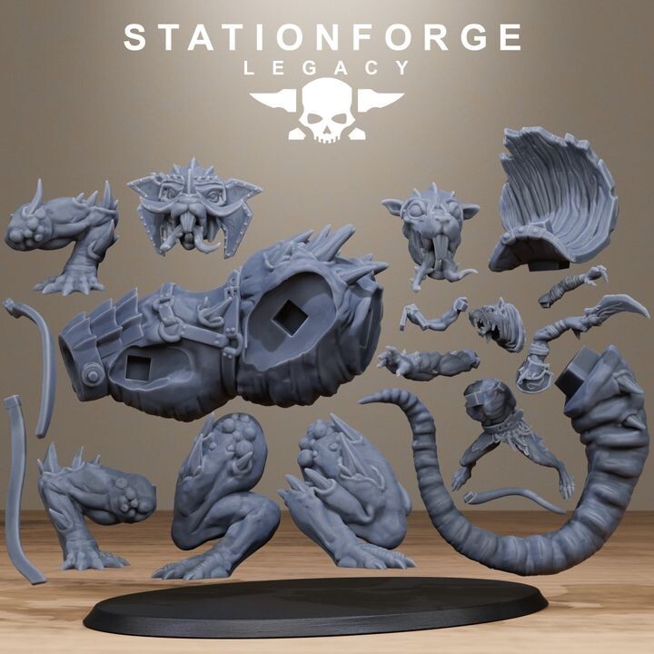 The Rotfang Beast from Station Forge INC BASE + FREE DELIVERY