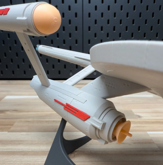3D Printed USS Enterprise - Star Trek Kit | No Glue Needed