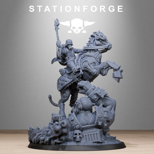 GRIMGUARD OFFICER HORSEMAN From Station Forge INC BASE