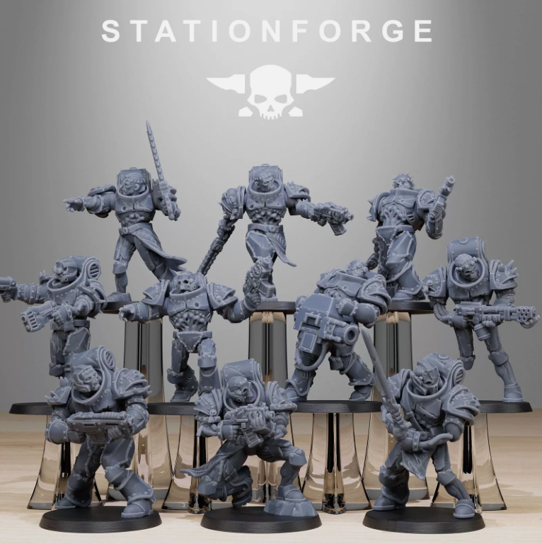 Socratis Zombies from Station Forge | INC BASES | FREE POST