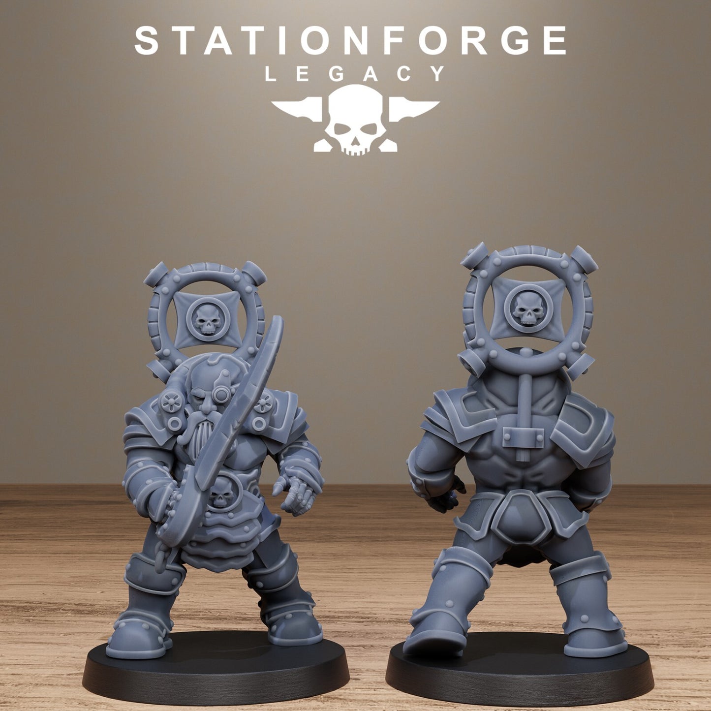 The IronVale Dwarven Infantry from Station Forge Legacy | INC BASES | FREE POST