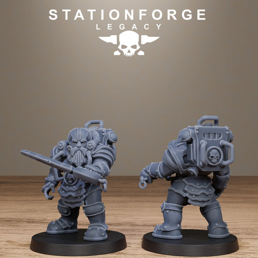 The IronVale Dwarven Infantry from Station Forge Legacy | INC BASES | FREE POST