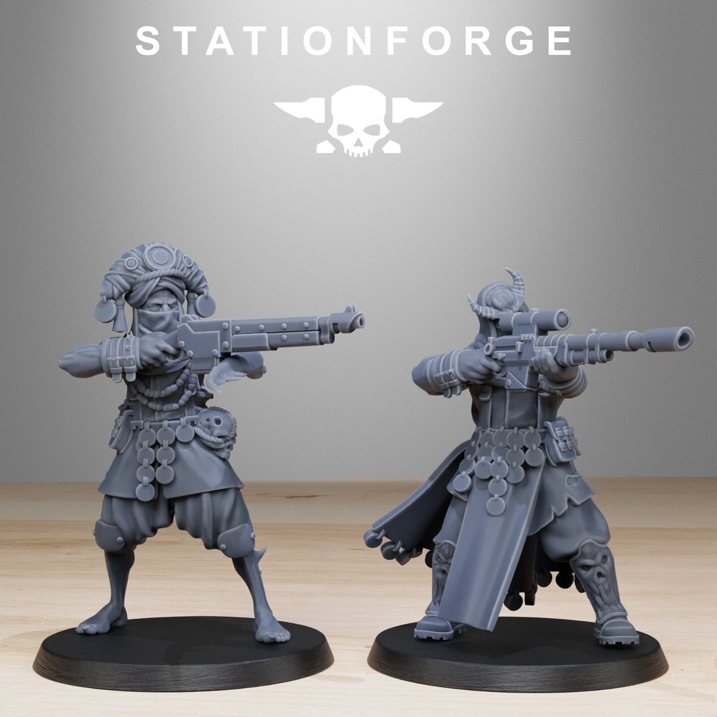 Corrupted Guard Lechers Miniatures - Station Forge Wargaming Figures
