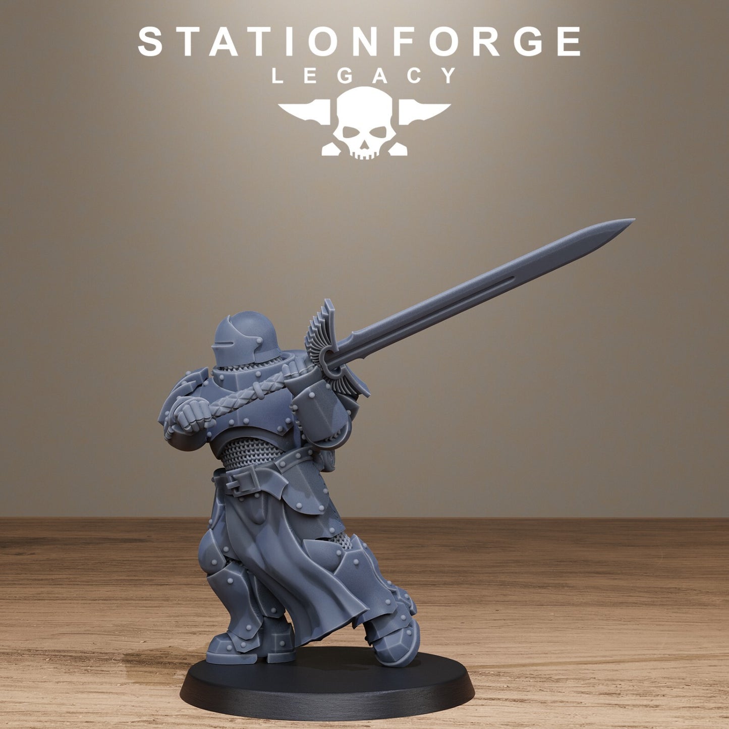 The Solaris Great Swordsmen from Station Forge Legacy INC BASES + FREE DELIVERY