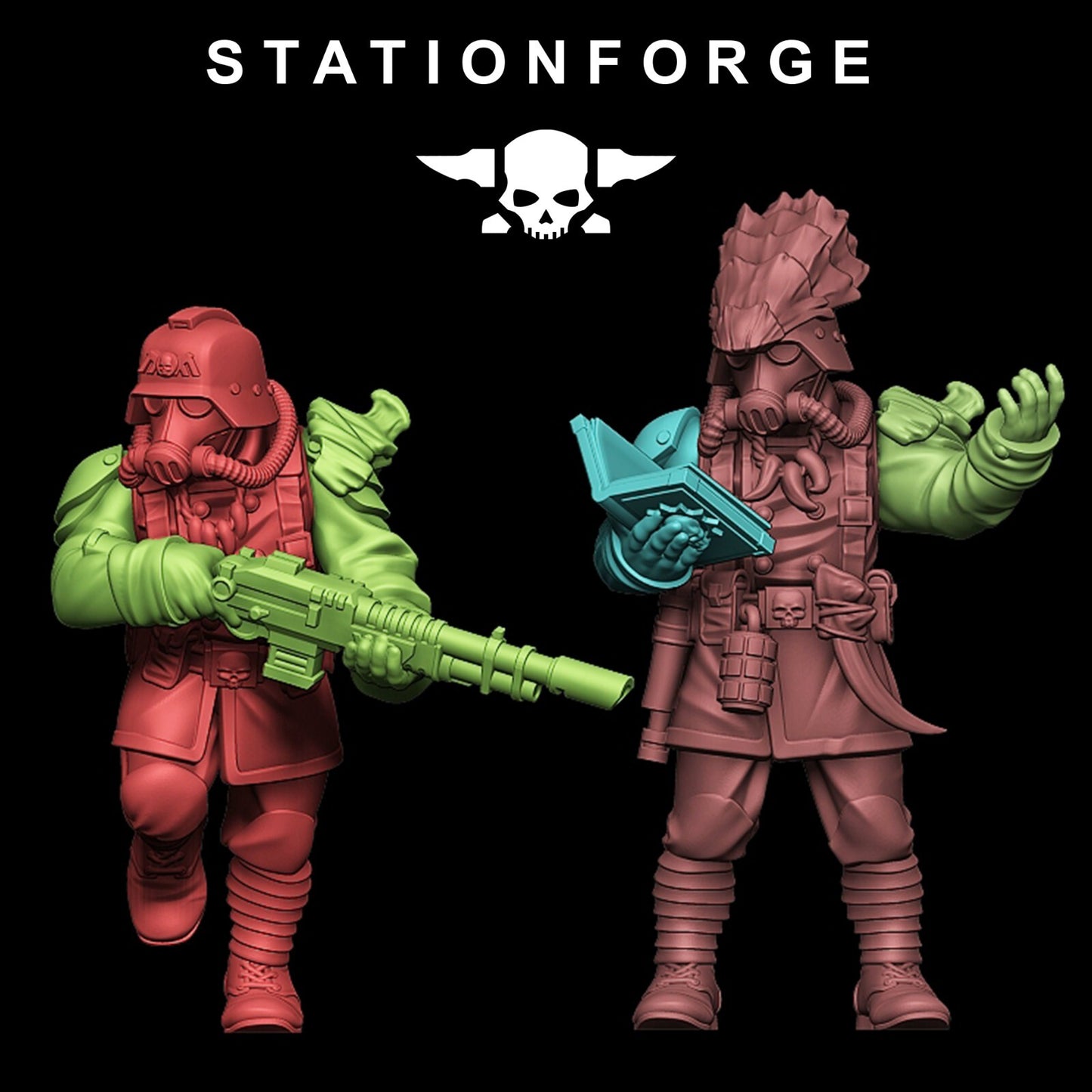 GrimGuard Xenarid Hunters From Station Forge | INC BASES | FREE POST