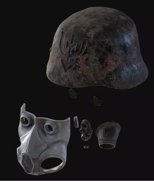 Trench Crusade - Heretic 3D Printed Helmet Kit