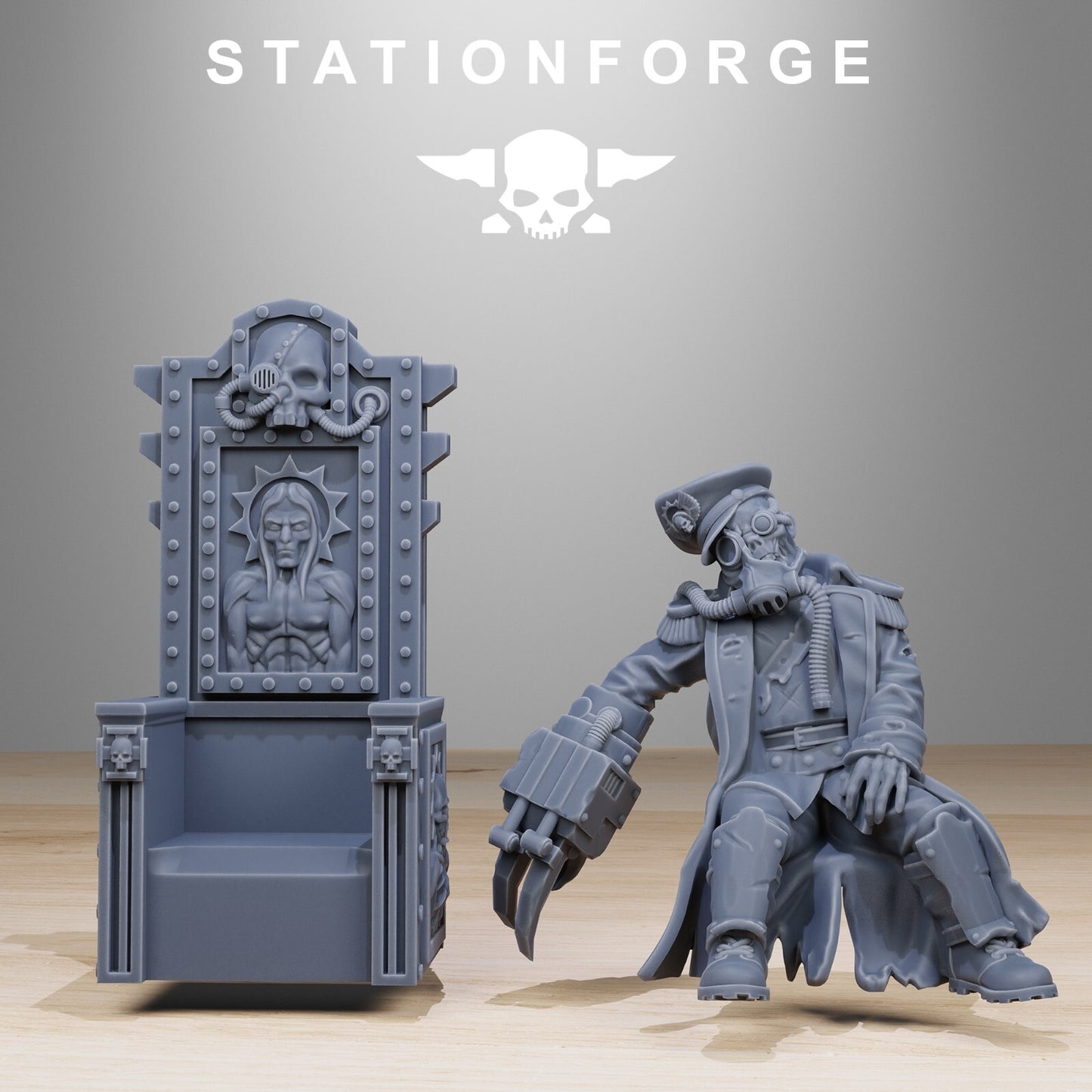 GrimGuard The Fallen Officer From Stationforge