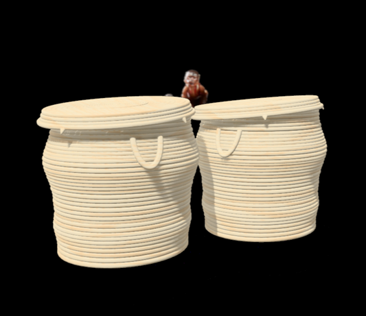3D Printed Indiana Jones Cairo Basket X2 for 6" Figures