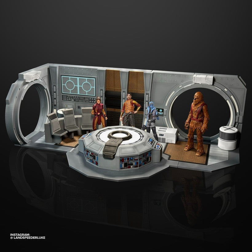 Star Wars 3D Printed The Ebon Hawk from KOTOR for 6" Black Series Figs