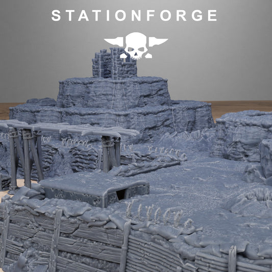 Trench Terrain 32mm From StationForge | Free Post