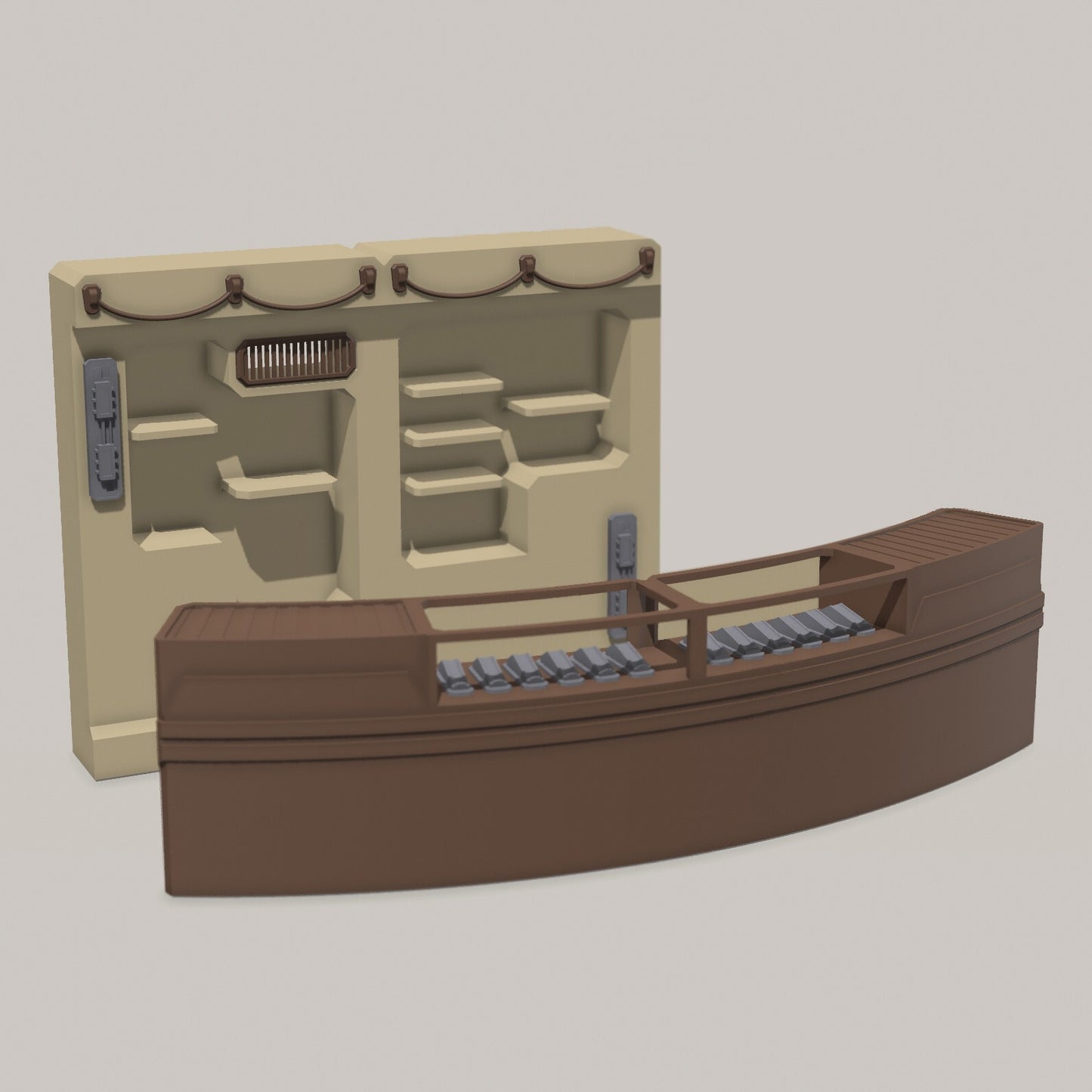 Star Wars 3D Printed Dok-Ondar's Den of Antiquities Display 6" Black Series