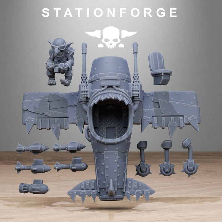 Orkaz Gobs Planes from station forge with free bases & Post