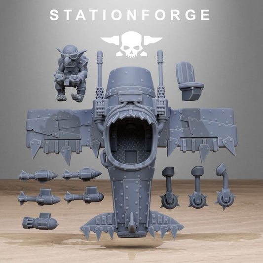 Orkaz Gobs Planes from station forge with free bases & Post