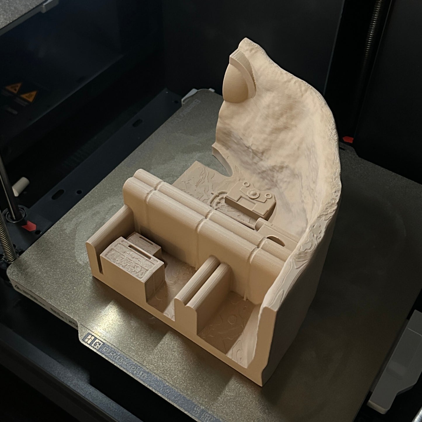 Star Wars 3D Printed Anakin’s Workshop Diorama For 3.75" Figures