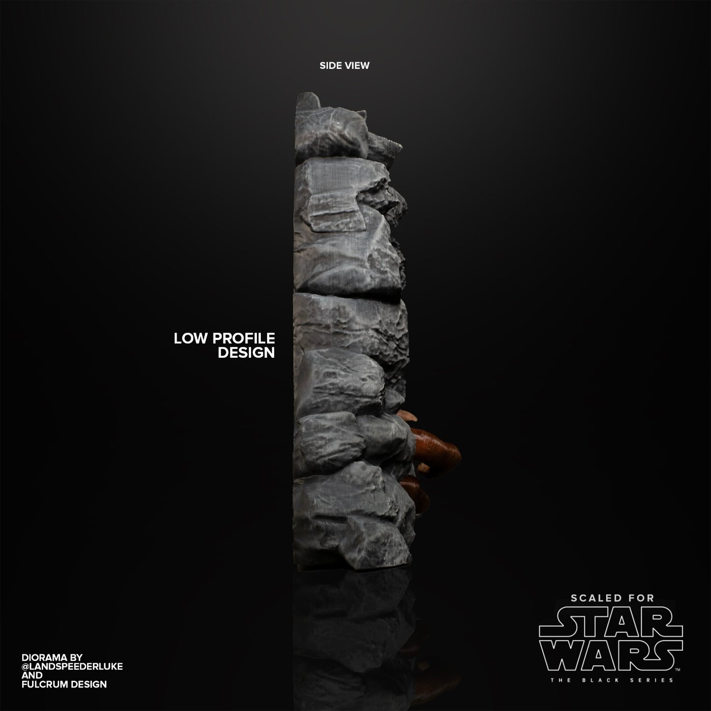 3D Printed The Rancor diorama for 3.75" & 6" Star Wars Figures