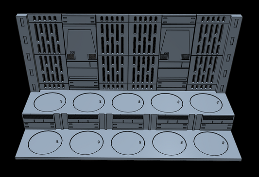 Star Wars 3D Printed Death Star Riser Display for 3.75" Figures