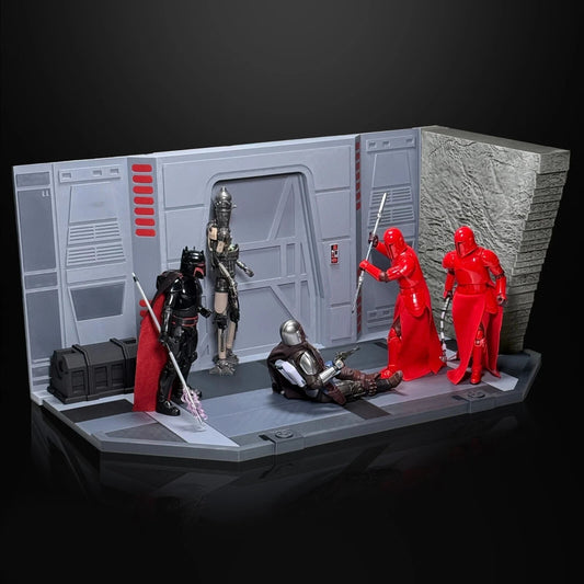 Star Wars 3D Printed Mandalorian Final Battle Diorama 3.75" 6" or 12"
