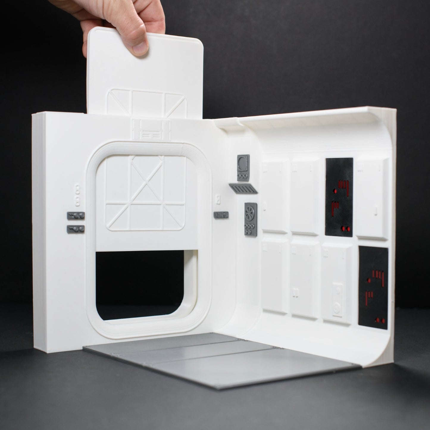 Star Wars 3D Printed Tantive IV hallway for 3.75" Or 6" Figs