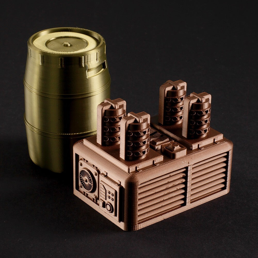 3D Printed Barrel & Coupler for 6" Star Wars Black Series Figures