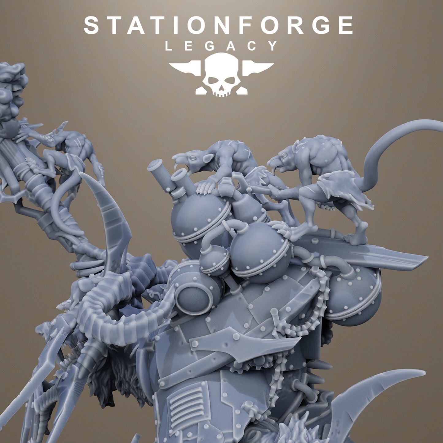 Rotfang: King from StationForge Legacy INC BASE + FREE POST | Grimdark | Rats