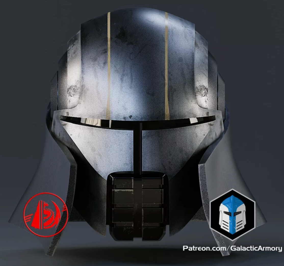 Star wars! Lord Starkiller Helmet 3D printed Cosplay Raw Kit