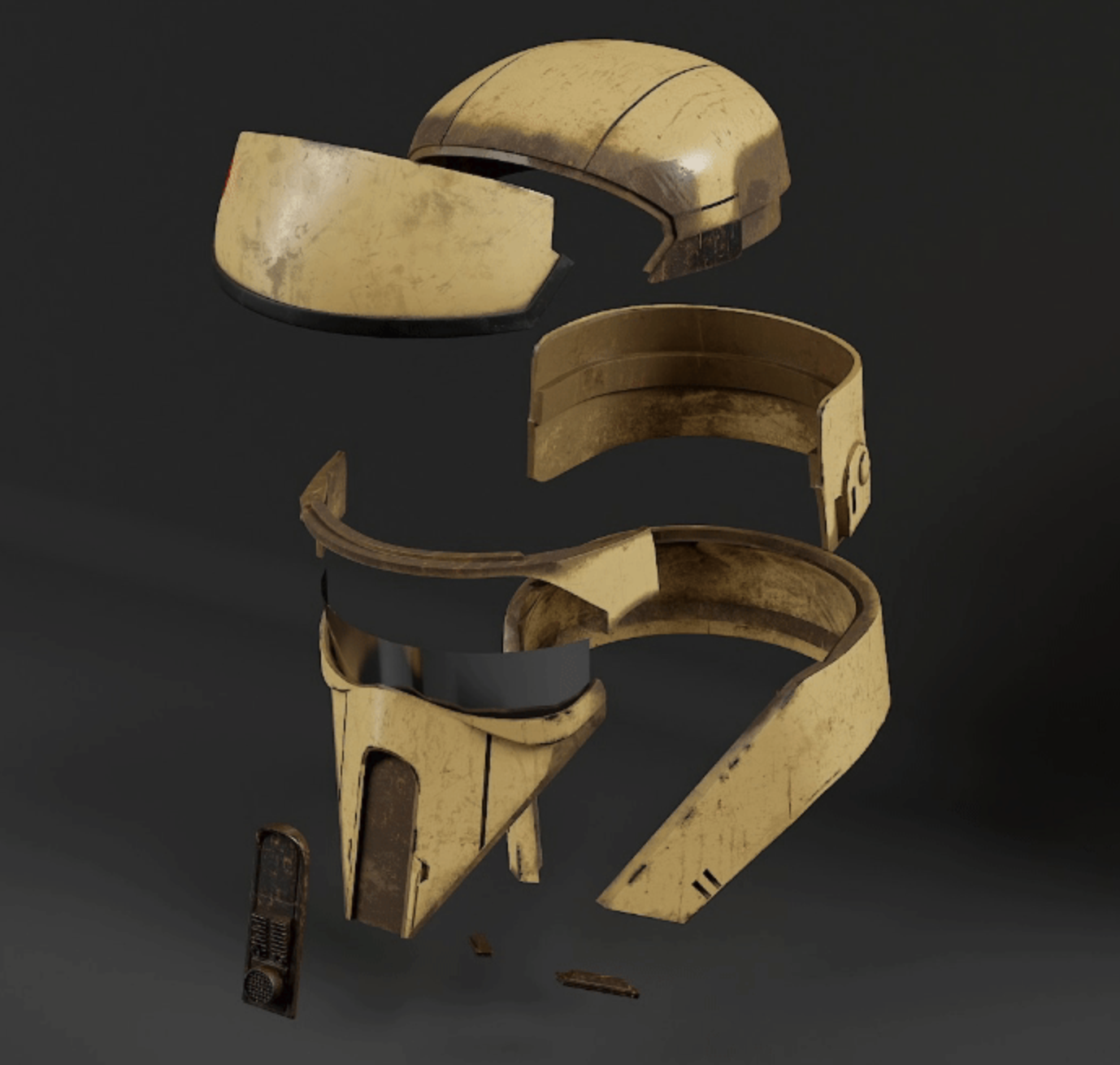 Shoretrooper Inspired 3D Printed Raw, Unpainted Helmet, Star Wars