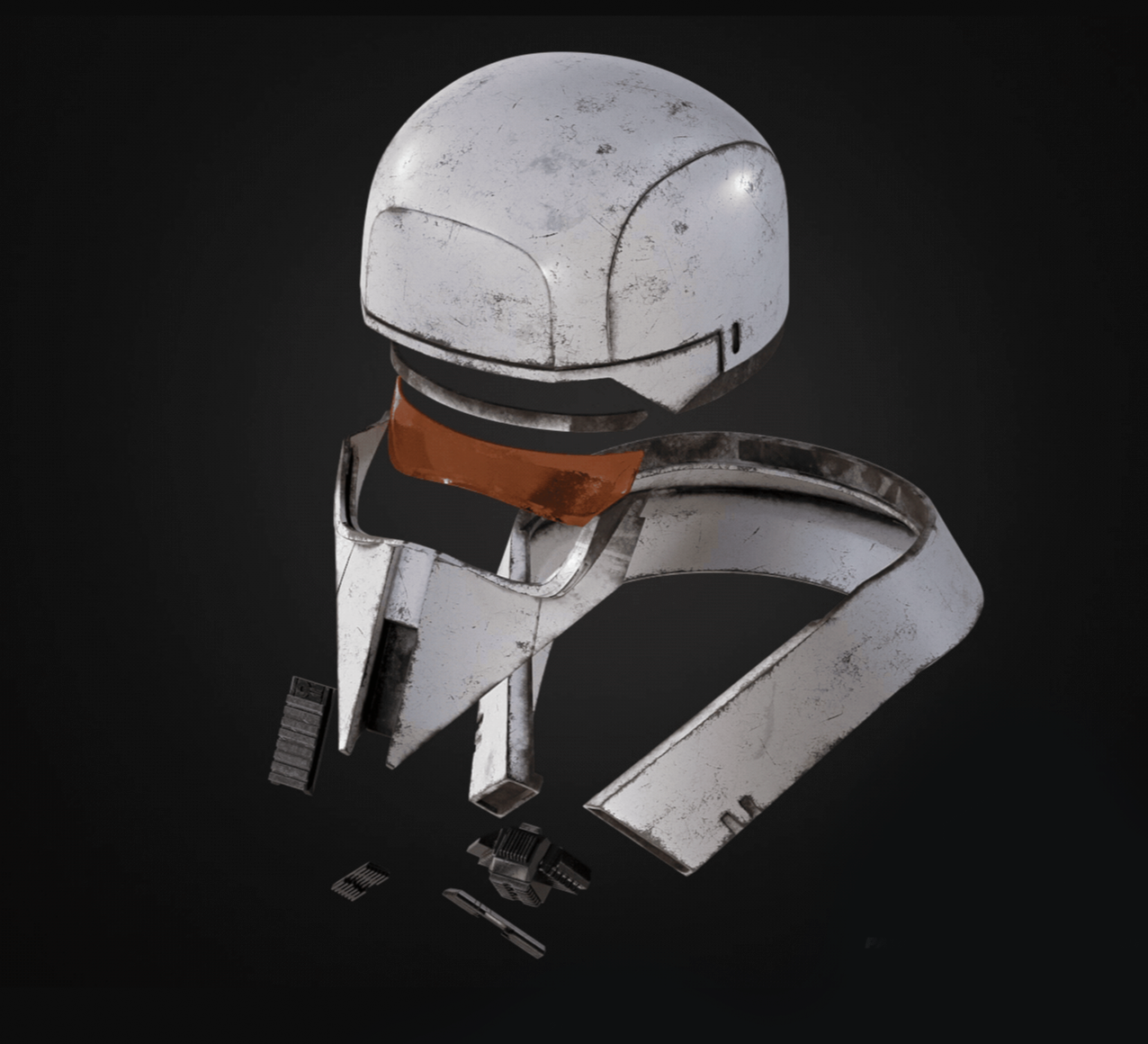 Star Wars Range Trooper helmet, 3D Printed RAW