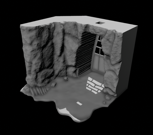 Star Wars 3D Printed Rancor Pit Diorama for 3.75" and 6" Figures
