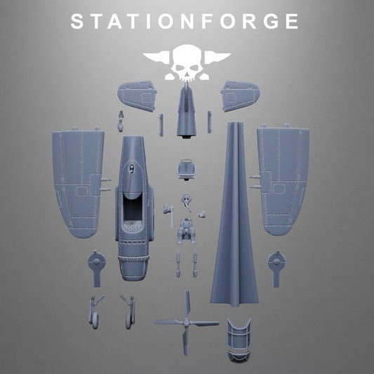 Freeguard Thunderbolt Planes from station forge with free bases & Post