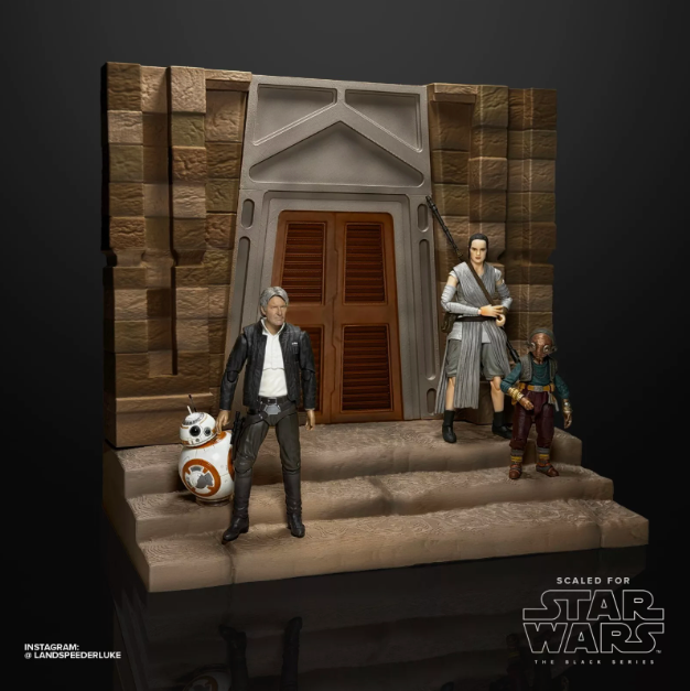 3D Printed Star Wars Maz's Castle on Takodana Diofor 3.75" & 6" Figures