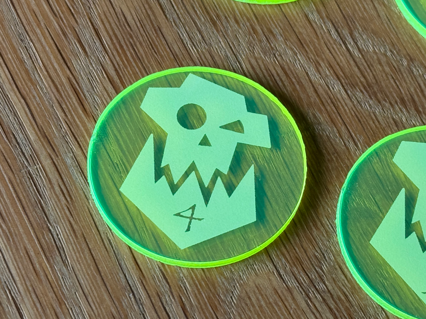 Orkaz Clan Objective Markers Table Top Gaming