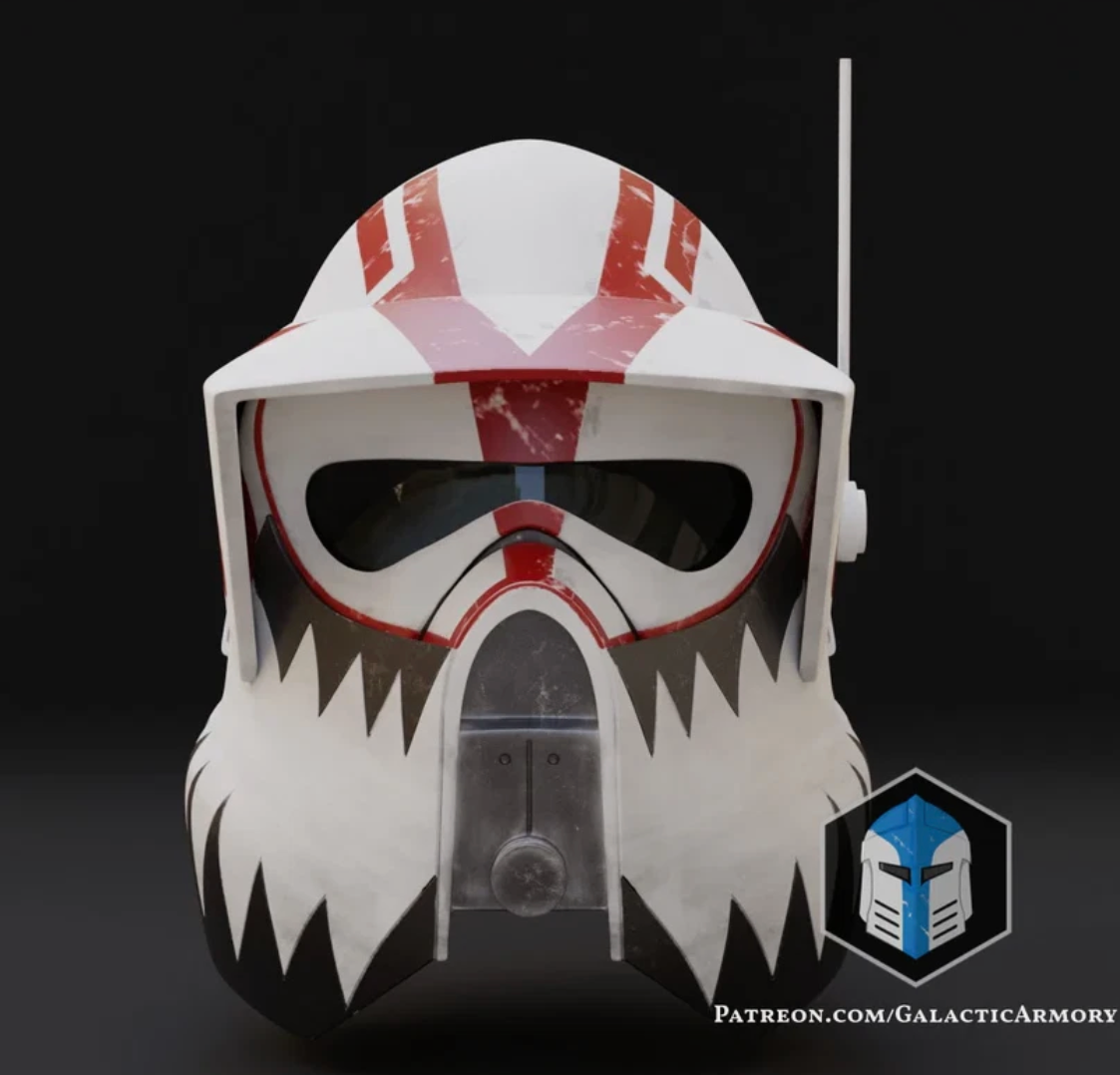 Star Wars ARF Trooper 3D Printed RAW Unpainted helmet Kit