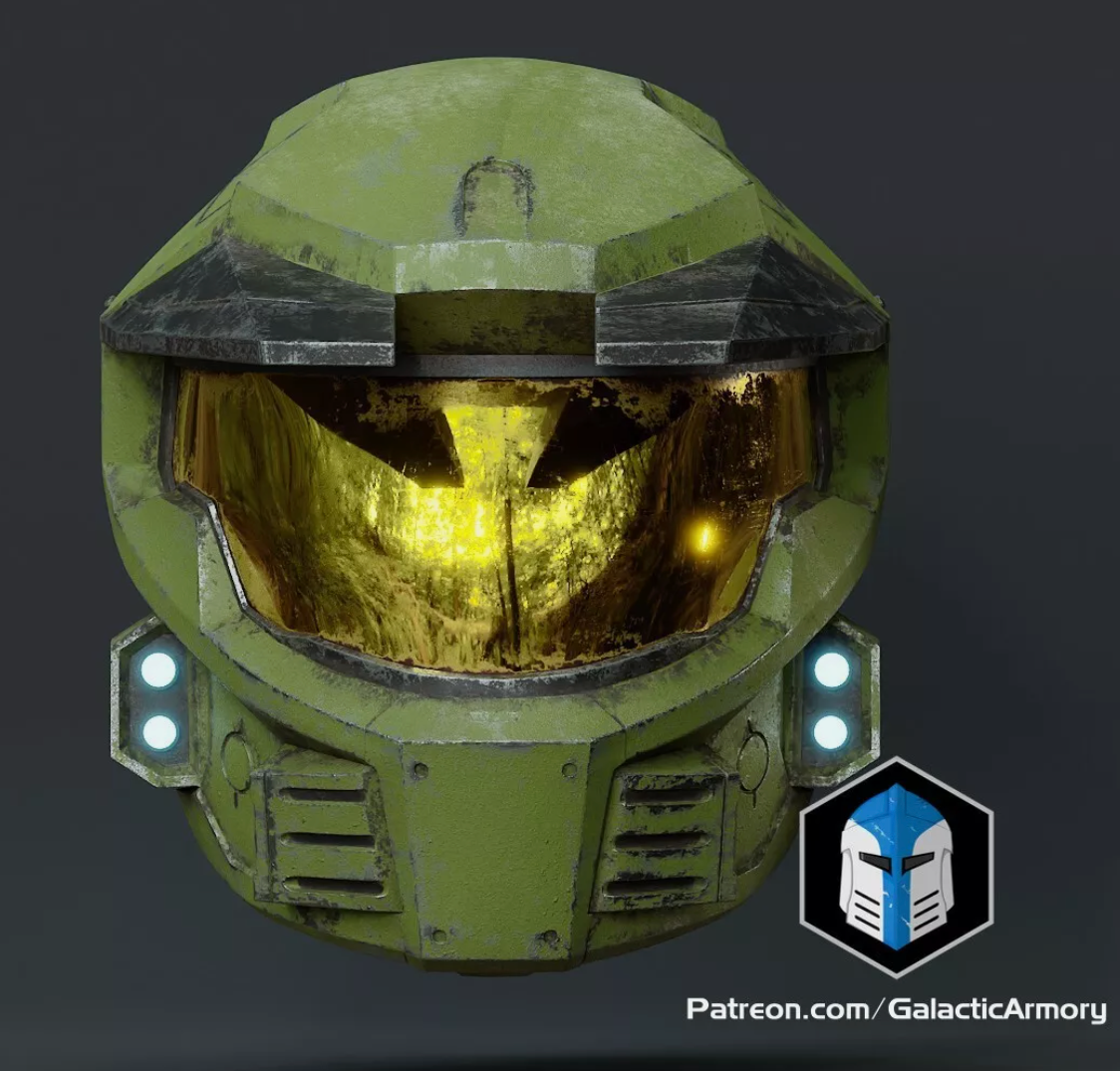 Halo MK V Legacy Spartan Helmet - 3D Printed Kit